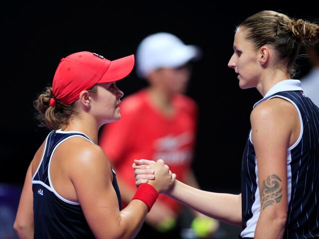Ashleigh Bartyová, Karolína Plíšková