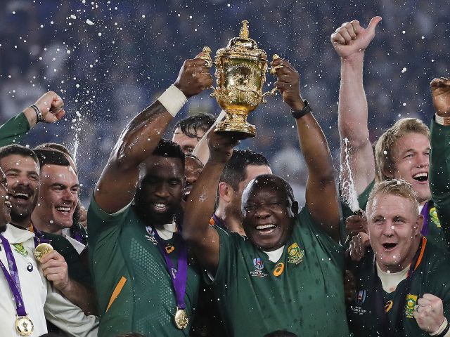 Siya Kolisi, Cyril Ramaphosa