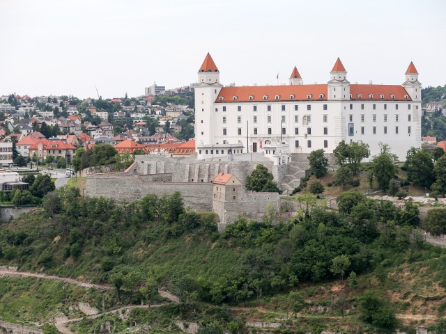Bratislava, mesto, pohlad, bratislavsky hrad,