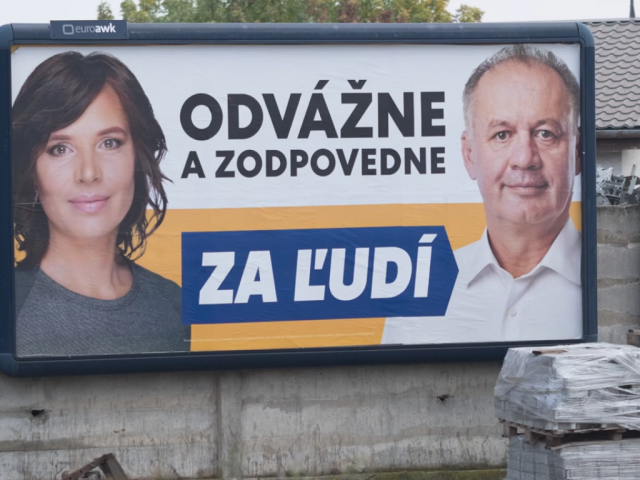kiska, za ľudí, bilbord