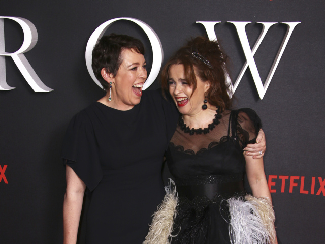 Helena Bonham Carter (vpravo) a jej kolegyňa Olivia Colman