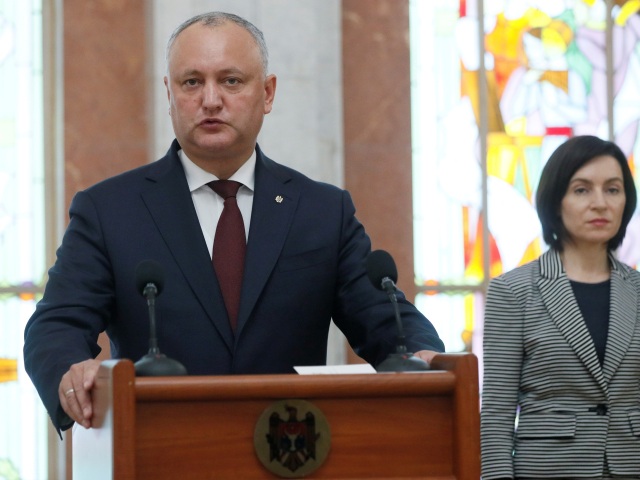 Moldavsko / Igor Dodon / Maia Sanduová /