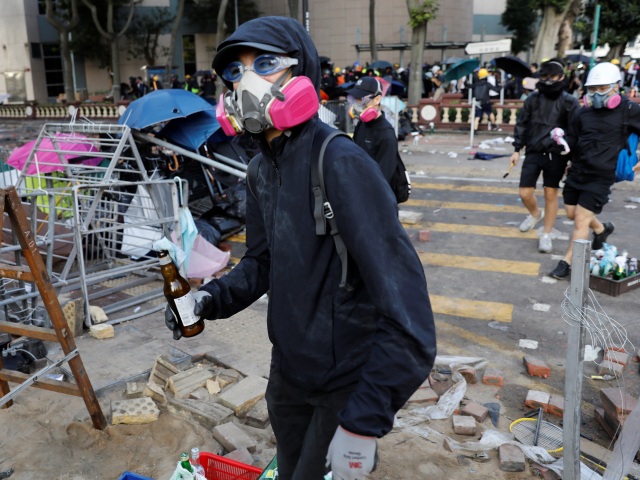 Hong Kong / protest / demonštrant /
