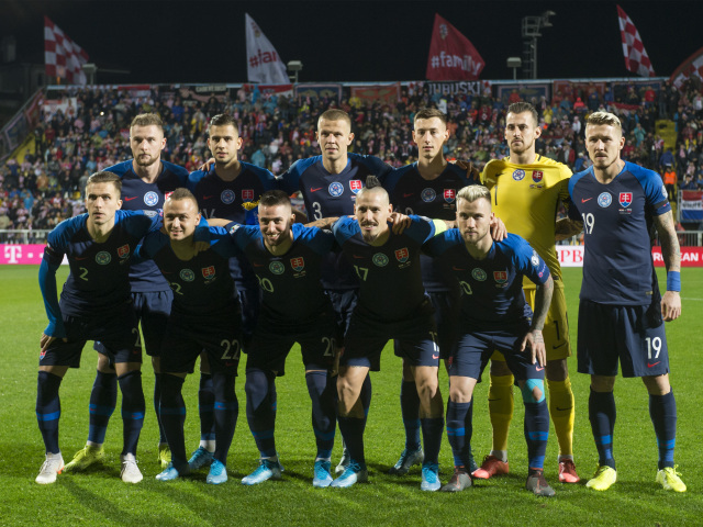 Slovensko, Chorvátsko, futbalisti