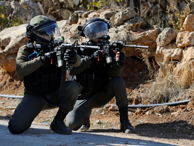 izraelská hraničná polícia jordán