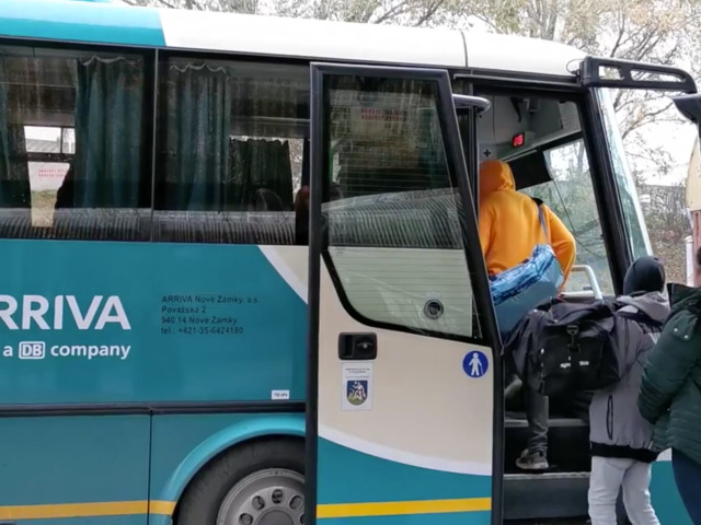 Komárno, MHD, Arriva, autobus