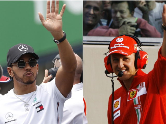 Lewis Hamilton, Michael Schumacher