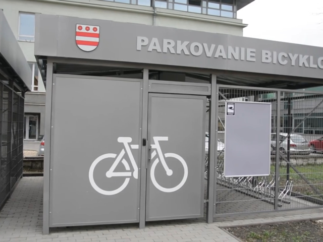 prešov prístrešky na bicykle