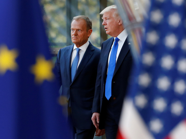 EÚ / Donald Tusk / Donald Trump /