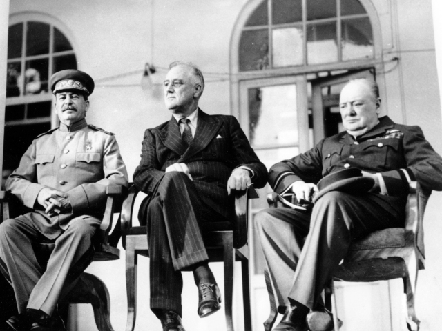 Stalin, Roosevelt, Churchill
