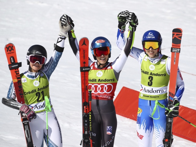 Alice Robinsonová, Mikaela Shiffrinová, Petra Vlhová