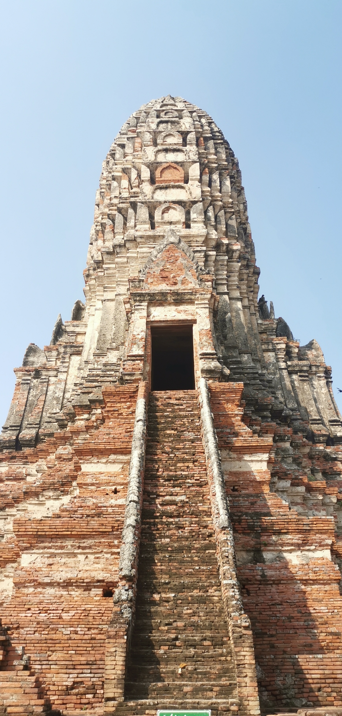Wat Chai Watthanaram v thajskom meste Ayutthaya. 