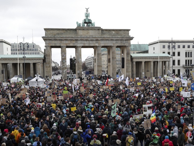 Nemecko klíma štrajk berlín protest