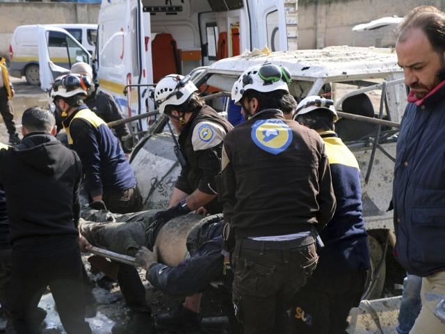 Sýria Idlib mesto trhovisko nálet civilisti smrť