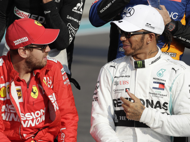 Sebastian Vettel, Lewis Hamilton