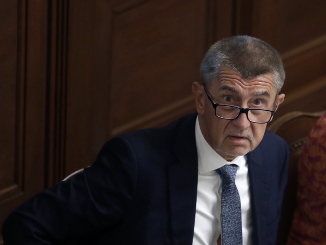 Český premiér Andrej Babiš