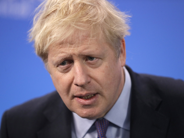 Britský premiér Boris Johnson.