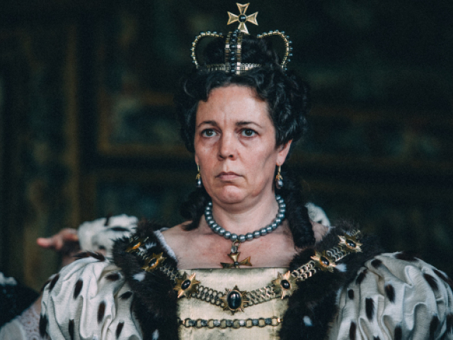 Olivia Colman in the film THE FAVOURITE. Photo by Atsushi Nishijima. Â© 2018 Twentieth Century Fox Film Corporation All Rights Reserved