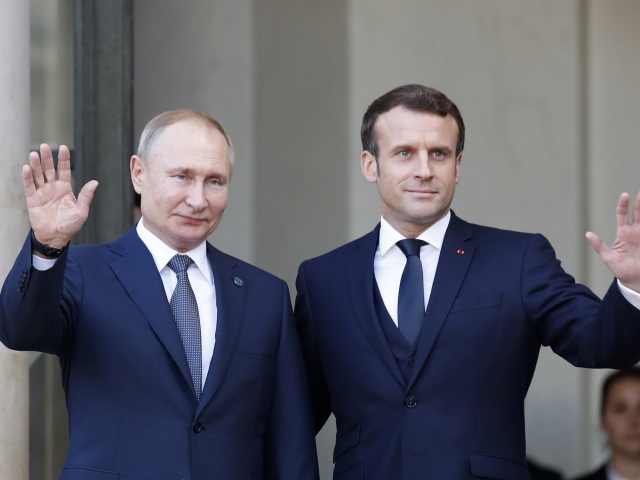 vladimir putin emmanuel macron