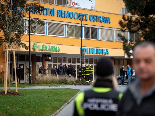 Ostrava, nemocnica, streľba