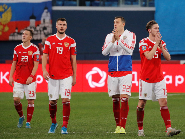 Ruskí futbalisti.