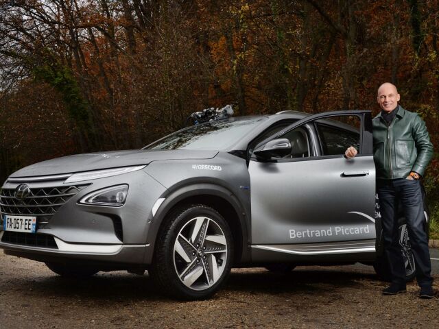 Hyundai Nexo - rekordná jazda
