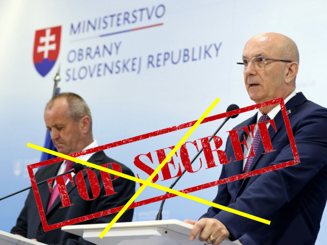 DN - Utajovanie Zmluv MO SR