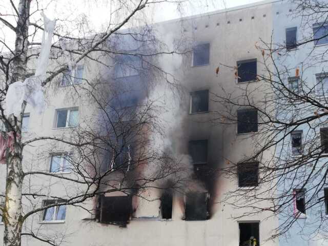 Nemecko / explózia / výbuch / panelák / obytný dom / bytovka /
