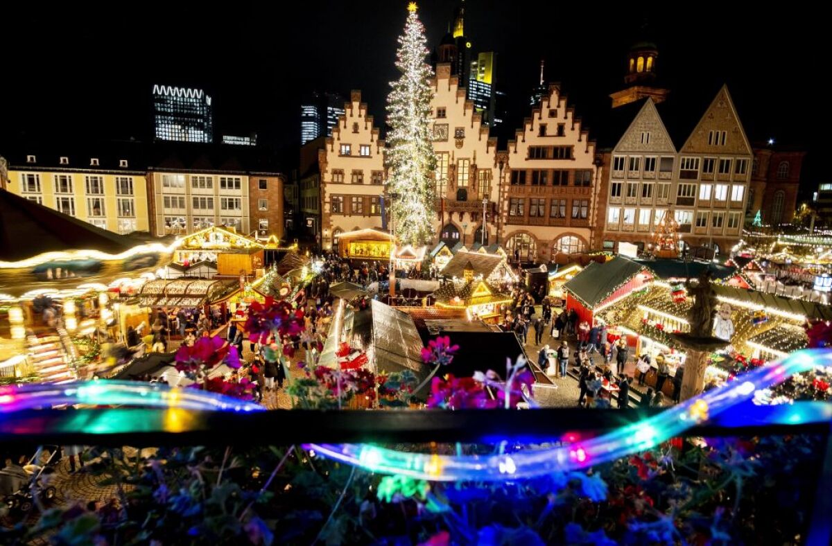 vianoce, advent, výzdoba, Frankfurt, Nemecko