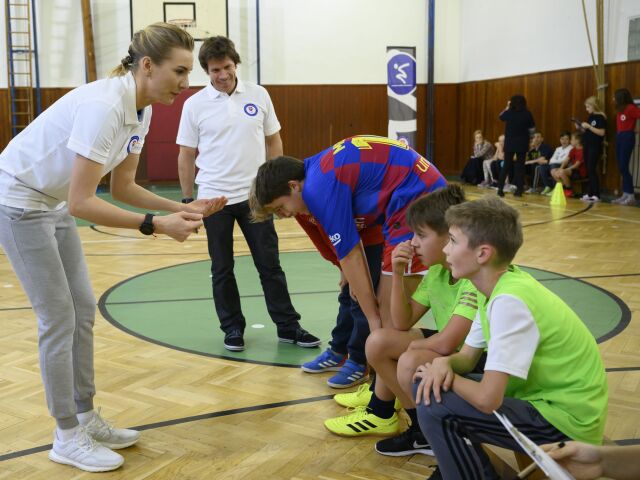 Anastasia Kuzminová, Michal Martikán