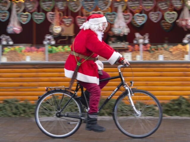 Santa Claus, Vianoce, trhy,