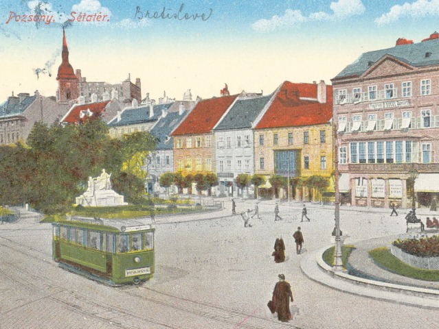 Bratislava, 1919, pohľadnica