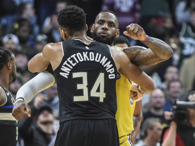 Giannis Antetokounmpo, LeBron James
