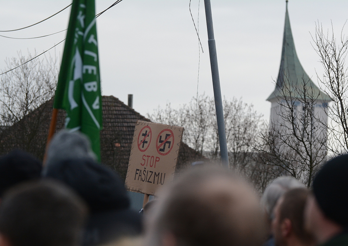 Richnava protest Kotlebovci ľsns