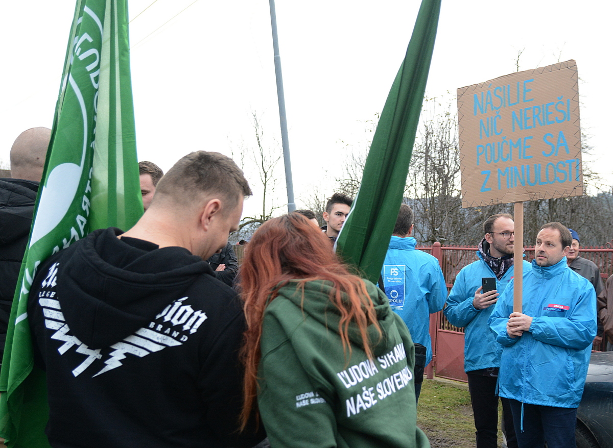 Richnava protest Kotlebovci ľsns