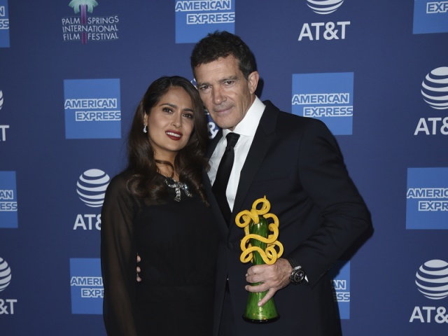 Salma Hayek a Antonio Banderas