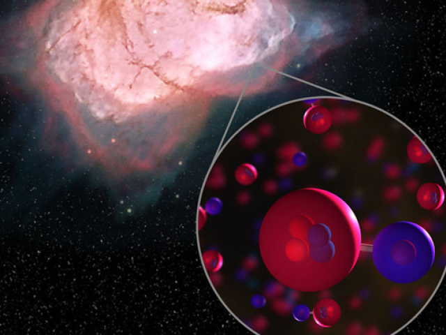 NASA molekula vesmíru
