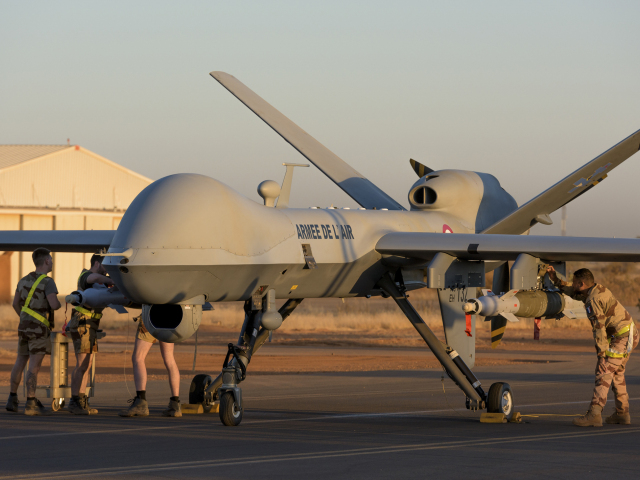 dron, mq-9, reaper, bezpilotné lietadlo