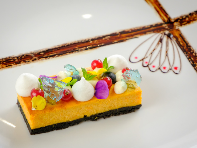 Mrkvovo-tekvicový cheesecake s batátmi