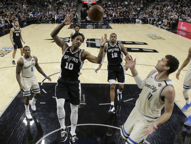 San Antonio Spurs, Milwaukee Bucks