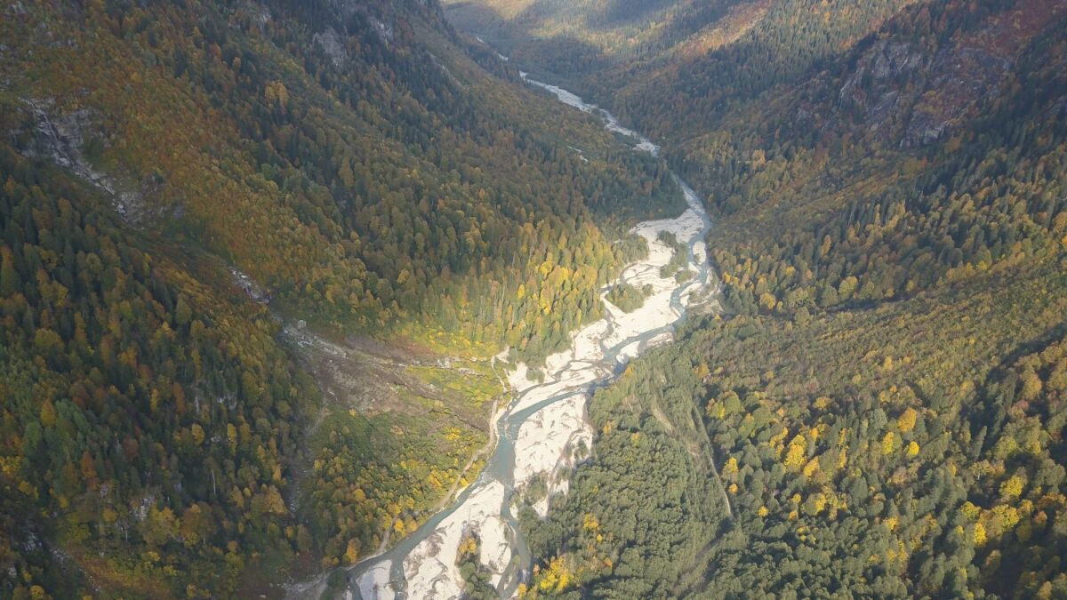 rieka, Gruzínsko