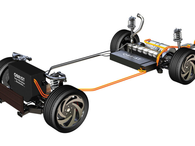 Obrist Powertrain - Tesla 3 HyperHybrid