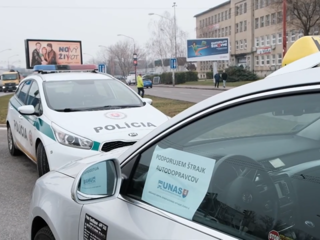 unas, taxi, protest