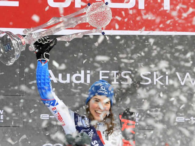 Rakúsko SR nočný slalom ženy SP 2. kolo