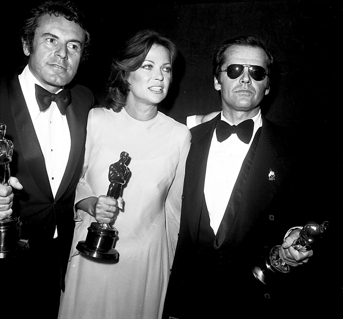 Miloš Forman, Louise Fletcherová, Jack Nicholson, Oscar, Prelet nad kukučím hniezdom