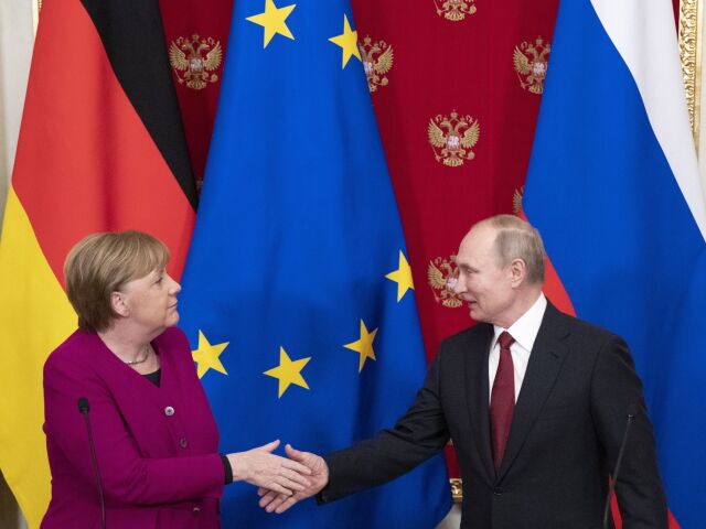 Rusko, Nemecko, Angela Merkelová, Vladimir Putin