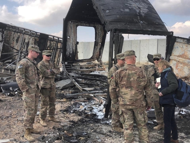 irak útok vojenská základňa USA armáda anbár