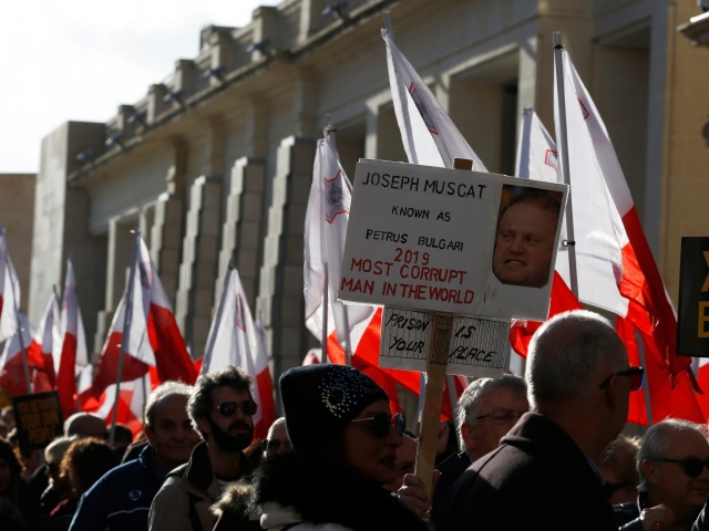 malta protest muscat novinárka daphne Caruanová Galiziová