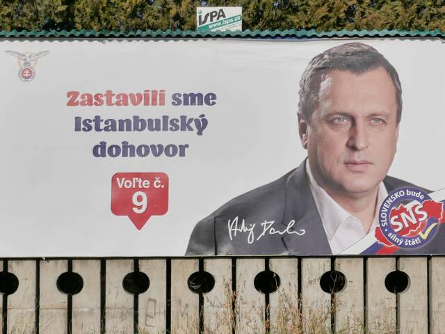 bilbord, billboard, volby 2020, SNS