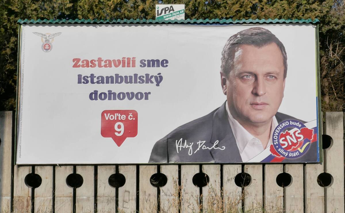 bilbord, billboard, volby 2020, SNS